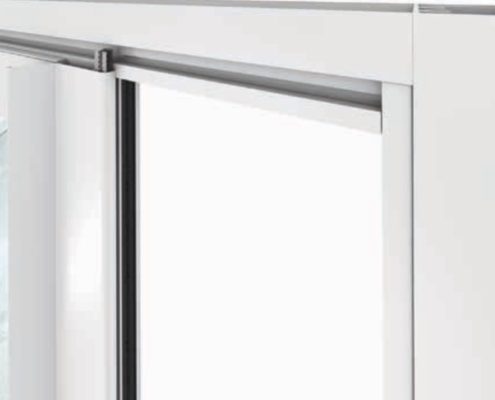 Aluminum profile window weather strip