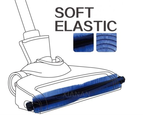 Soft Elastic Electrical vacuum cleaner roller head brush